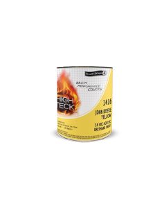 HIT1416-1 image(0) - High Teck Products 1416-1 Series 1400 Acrylic Urethane Factory Pack 2K Single Stage Paint, 1 gal, John Deere Yellow