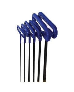 Eklind Tool Company HEX KEY SET 6 PC T-HANDLE 6IN. METRIC 2-6MM CUSH