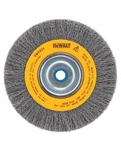 DWTDW4906 image(1) - DeWalt 8 INCH WIRE WHEEL CRIMPED