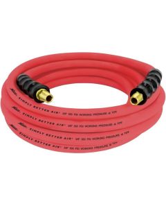 Milton Industries 3/8" x 25' Ultra Lightweight Rubber Hose (w/ 1/4" NPT ends)