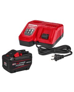 MLW48-59-1813GB image(0) - Milwaukee Tool M18 REDLITHIUM Forge HD12.0 Starter Kit in Gift Box