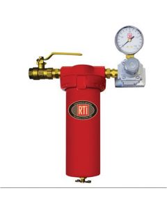 RTC7000B image(0) - Reading Technologies  7000B Stealth Series 1-Stage Air Tool Saver, 1/2 in NPT Inlet, 1/4 in NPT Outlet, 60 scfm at 100 psi, 0.01 um