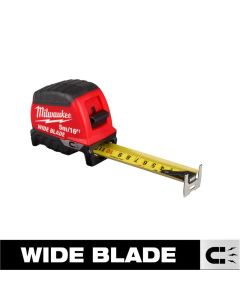 Milwaukee Tool 5m/16ft Wide Blade Magnetic Tape Measure