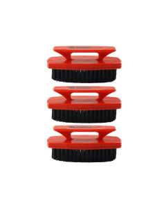 KTI74143 image(1) - K Tool International Nail Brush Set 3pc 4" x 1" x 2" each