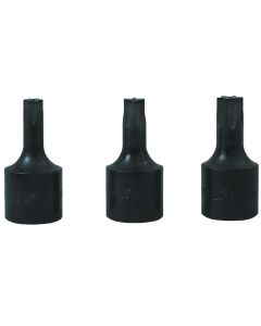 LIS27740 image(1) - Lisle SOCKET SET TORX 3 PC 3/8 & 1/2IN. DRIVE
