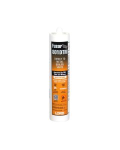 Fusor 801DTM DTM Sealer, 10 oz Cartridge, White, Paste, 72 hr Curing
