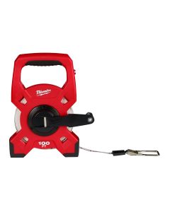 MLW48-22-5201 image(1) - Milwaukee Tool 100 Ft. Steel Open Reel Long Tape Measure