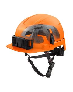 MLW48-73-1377 image(0) - Milwaukee Tool BOLT Orange Front Brim Safety Helmet with IMPACT ARMOR Liner (USA) - Type 2, Class E