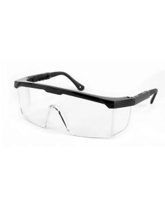 Sellstrom Safety Glasses - Sebring Series - Clear Lens - Black Frame - Hard Coated