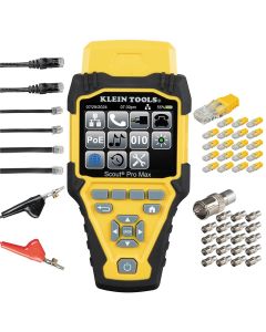 KLEVDV501770 image(0) - Klein Tools Scout&reg; Pro Max Network Cable Tester With Remote Set