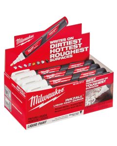 MLW48-22-3711 image(2) - Milwaukee Tool INKZALL White Liquid Paint Marker