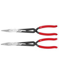 MLW48-22-6542 image(2) - Milwaukee Tool 2PC Long Reach Pliers Set