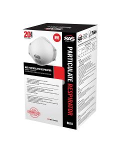 SAS Safety Box of 20 N95 Disp. Particulate Respirators