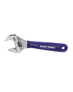 KLED86934 image(0) - Klein Tools Slim-Jaw Adjustable Wrench, 6-Inch