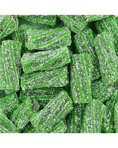 THS190530 image(0) - Tender Heifer Snack Co. Sour Watermelon Pectin Filled Licorice Candy - 10 Ounce