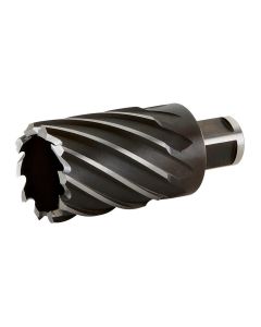 Milwaukee Tool 11/16 inch x 1 inch HSS Annular Cutter with 3/4 inch Weldon Shank