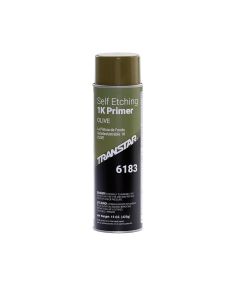 Transtar Autobody Products 6183 - Self-Etching 1K Primer - 20 oz Aerosol Can - Olive Green
