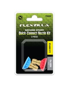 LEGPW4002 image(1) - Flexzilla Second Story Quick-Connect Nozzle Kit, 2-Piece, 1/4"