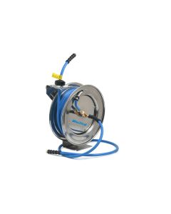 BluBird Air Hose Reel 3/8" x 50' Stainless Steel Heavy Dut