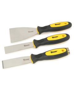 TIT17000 image(1) - TITAN 3-PC ERGONOMIC HANDLE SCRAPER SET