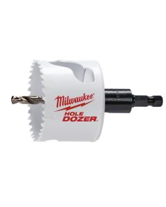 MLW49-56-9669 image(1) - Milwaukee Tool 2-1/2" Hole Dozer Bi-Metal Hole Saw with Arbor