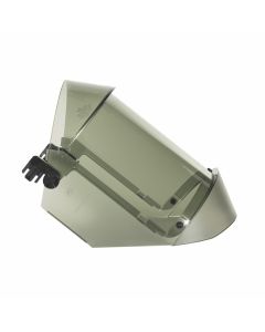 OBR21AGR30AFA5500 image(2) - OBERON Face Shield - Arc Flash - 30 Cal TCG - With Hard Hat Adapters - Oberon Hard Caps - Lens Color: Clear Grey Anti-Fog