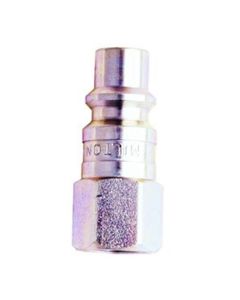 Milton Industries 1/4" Female Plug H-Style, 2/cd