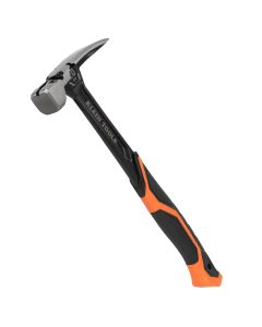Klein Tools Smooth Face Steel Claw Hammer, 20-Ounce