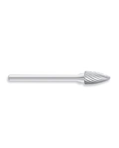  SG-51 Solid Carbide Burr, Pointed Tree Shape, Single Cut