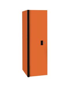 Extreme Tools RX Series 24"W x 30"D 3 Drawer and 3 Shelf Side Locker Orange with Black Handles