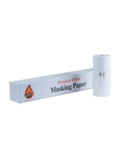 HITMP600W-12 image(0) - High Teck Products White Guard MP600W-12 Premium Masking Paper, 12 in W x 750 ft L, 24 lb Basis