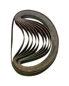Astro Pneumatic 10PK SANDING BELT 80 GRIT 3/8X13IN. 10/PACK