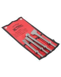 K Tool International Pneumatic Bit Set 4 Piece in Pouch