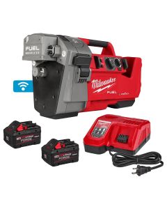 MLW2927-22 image(0) - Milwaukee Tool M18 FUEL RINGER Roll Groover for 1-1/4 inch - 4 inch Sch 10/40, 6 inch Sch 10