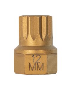 Mayhew No. 12 Triple Square Dual Drive Bit, 1/2" Drive