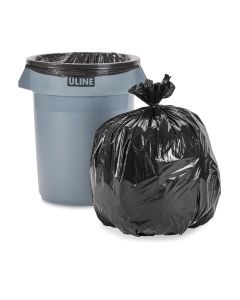 ULIS-15536 image(0) - Uline Uline Industrial Trash Liners - 33 Gallon, .75 Mil, Black
