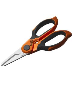 KLE2100CS image(0) - Klein Tools Long Reach Cable Stripping Electrician Scissors, 7-Inch
