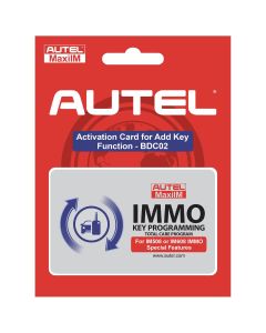 AULIMMO1YRUP image(0) - Autel MaxiIM BMW G-Chassis 1 Year Software Card