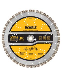 DWTDW47424 image(0) - DEWALT XP4 14" All-Purpose Segmented Diamond Blades
