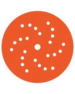 DYB91569 image(0) - Dynabrade 6" Vac 320G H&L ExtmOrg Pr Flm Dsc 50/pk