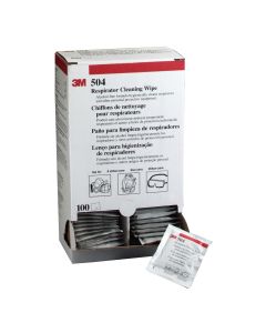 MMM7065 image(0) - 3M Respirator Cleaning Wipes 100/bx