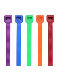 MAYMB11SCLRC image(0) - Mayhew 11-inch 50 pound Color Assortment Cable Ties