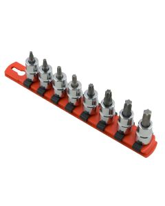 Martin Tools SKT SET 3/8 TORX BIT 8PC Clip