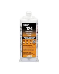 FUS124 image(0) - Fusor 124 2-Part Super Fast Flexible Foam, 1.7 oz Cartridge, Black, 1 hr Curing