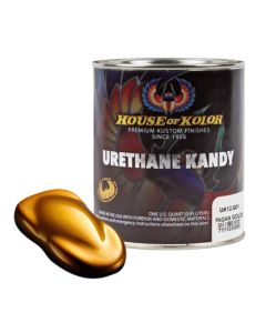 HOKUK12-Q01 image(0) - House Of Kolor Kosmic Kolor UK12-Q01 Urethane Enamel Kandy, 1 qt Can, Pagan Gold