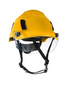 JCK22151 image(0) - Jackson Safety Safety Helmet - XS2-550 Series - Type 2+ - With Flip-Up Visor - Yellow