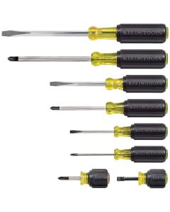 KLE85076INS image(0) - Klein Tools Screwdriver Set, 1000V Insulated, 6-Piece