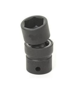 GRE2130U image(1) - Grey Pneumatic 1/2" Drive x 15/16"  Standard Universal- 12 Point Socket - Black