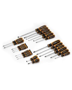 KDT86537 image(1) - GearWrench 22 Piece Phillips/Slotted/Torx Dual Material Screwdriver Set