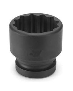 Grey Pneumatic SOC 2-11/16 1"D IMP 12PT BLK